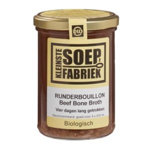 Runderbouillon van KleinsteSoepFabriek, 6x 400 ml